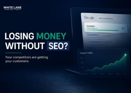 Google search results showing page one rankings for small business
